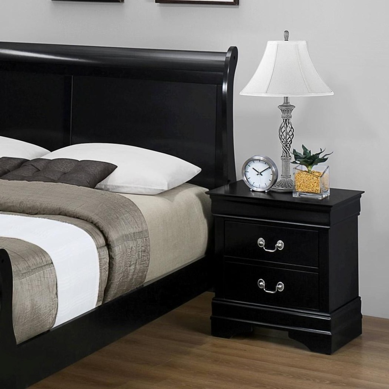 Crown Mark Louis Philip 2-Drawer Nightstand B3950-2
