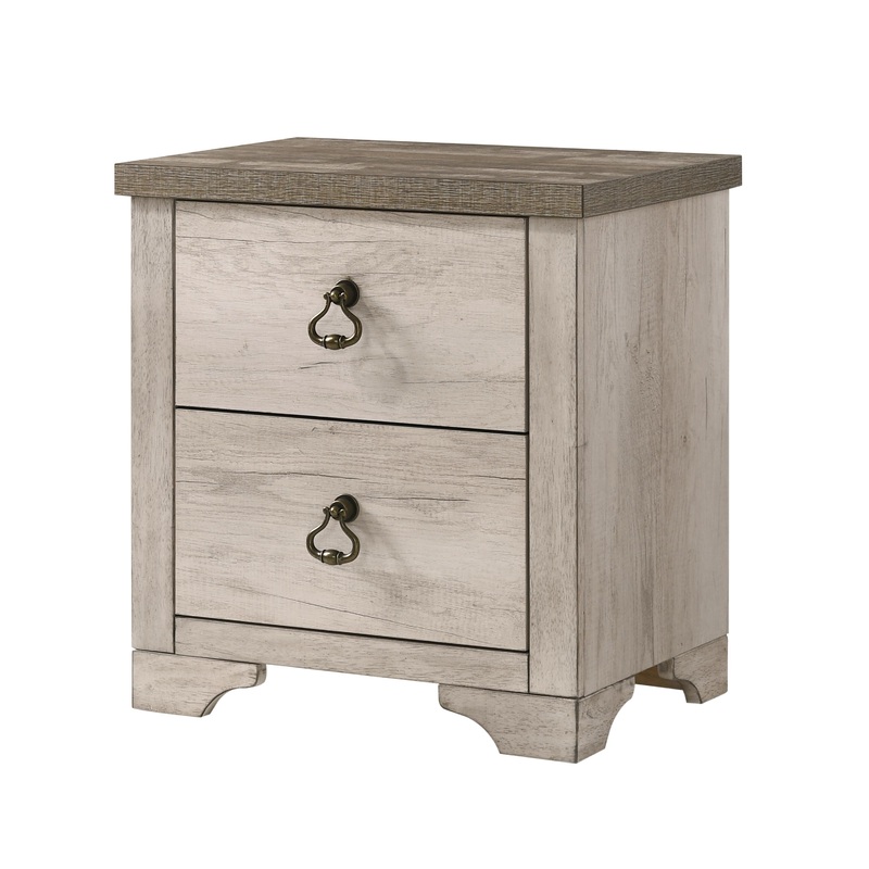Crown Mark Patterson 2-Drawer Nightstand B3050-2
