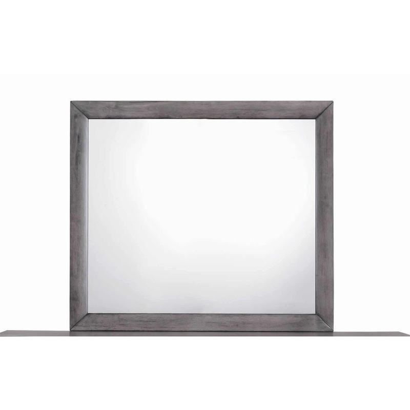 Elements International Emily Grey Dresser Mirror EG100MR