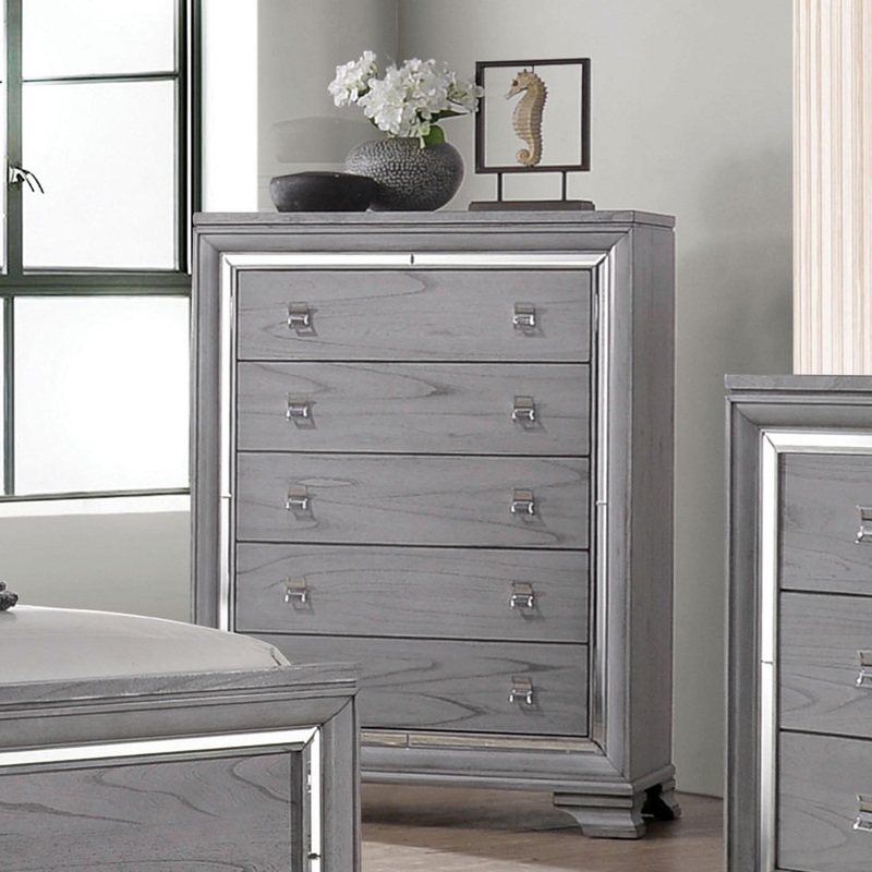 Furniture of America Alanis 5-Drawer Chest CM7579C