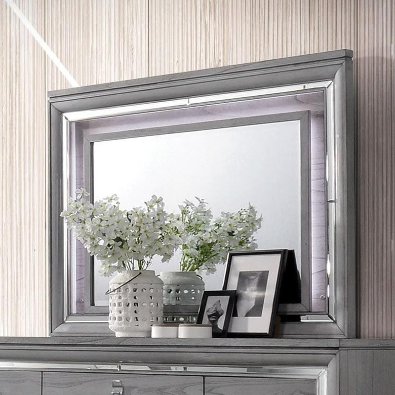 Furniture of America Alanis Dresser Mirror CM7579M