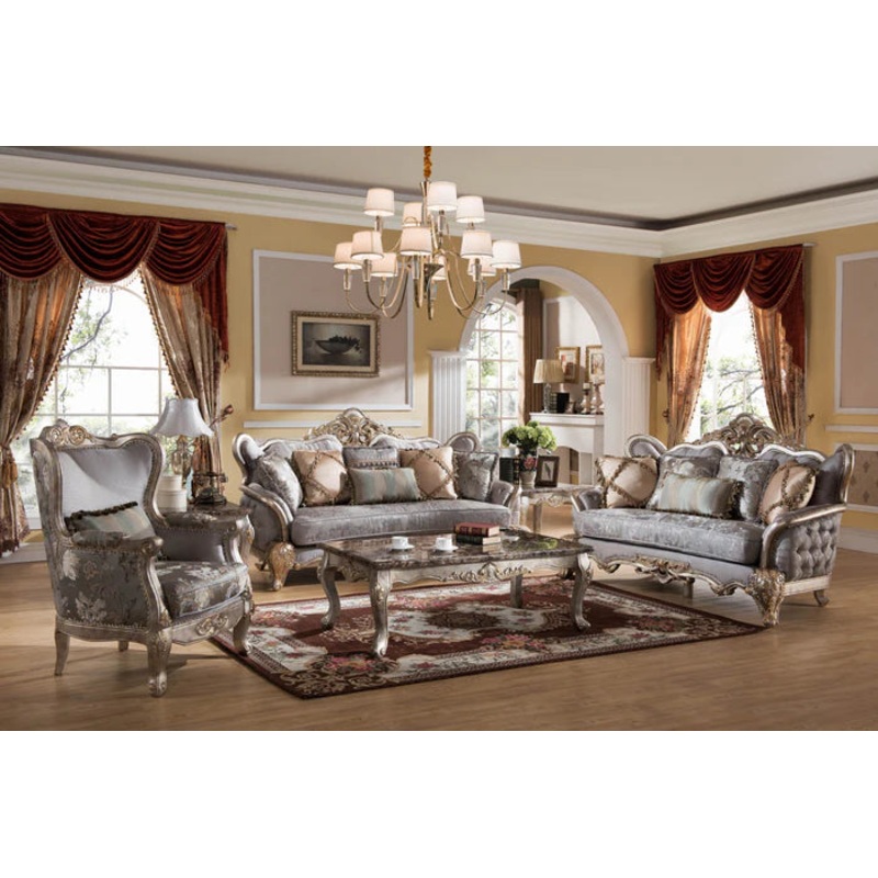 597 Sofa Loveseat and Chair Set
