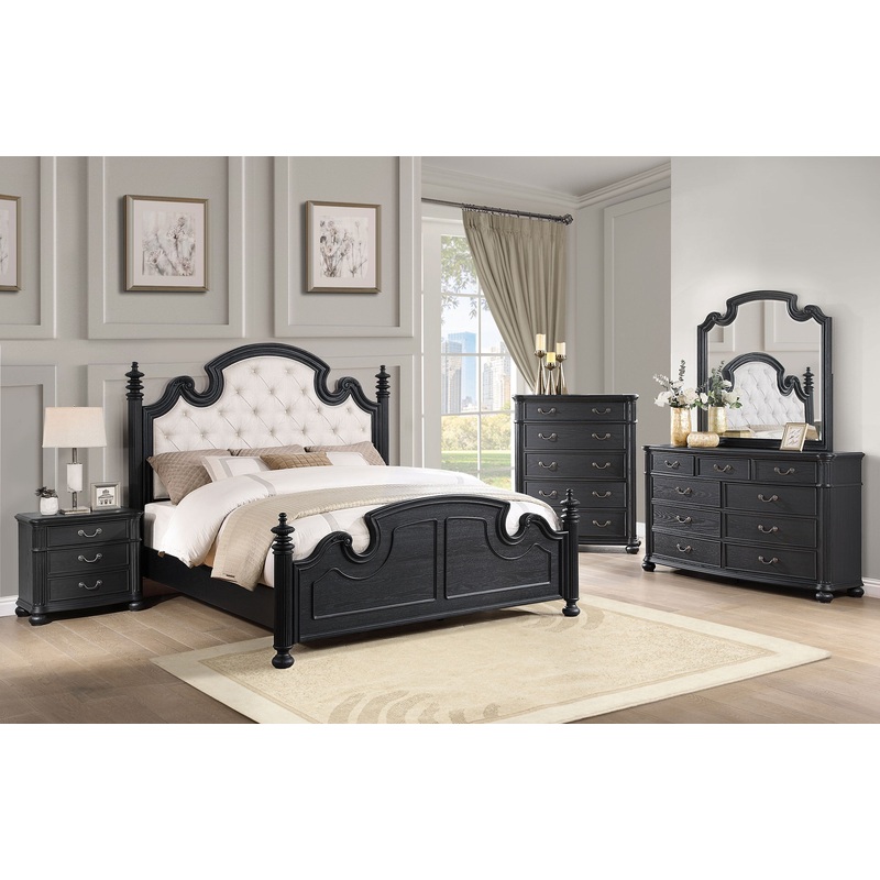 Celina 5-piece Queen Bedroom Set Black