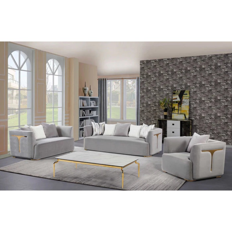 YP8001 Sofa and Loveseat Set