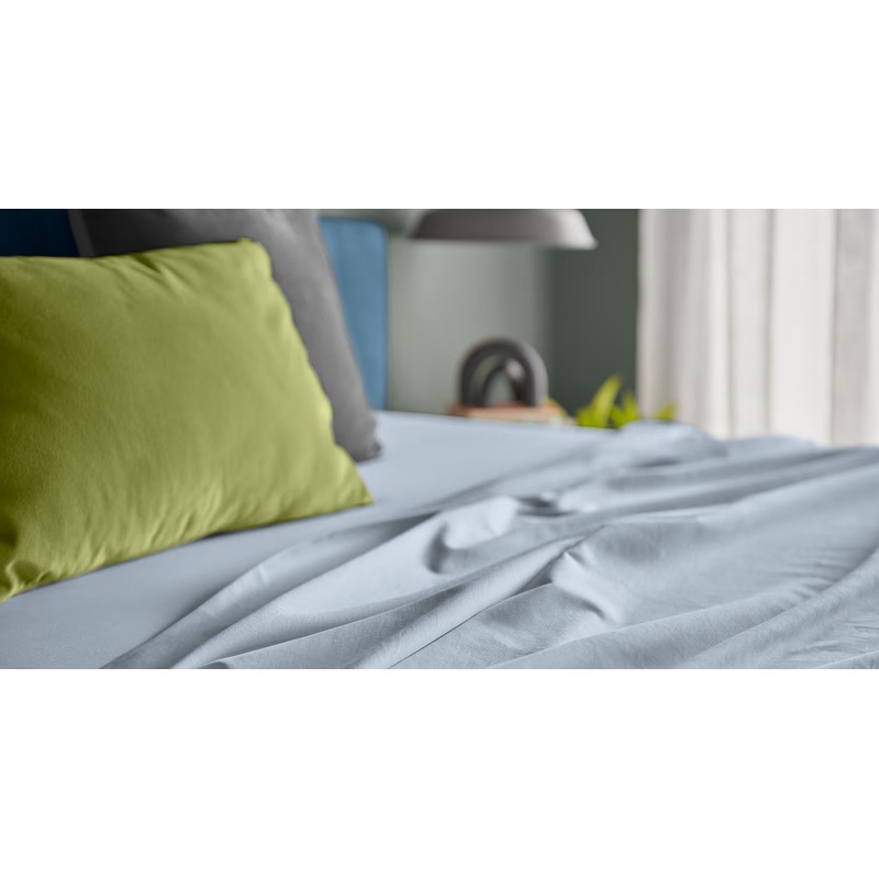 2024 TEMPUR-Adapt Luxe Egyptian Cotton Sheet Set – Sleepy Blue