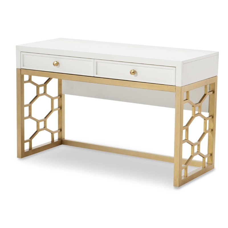 Chelsea by Rachael Ray – Desk Vanity – White