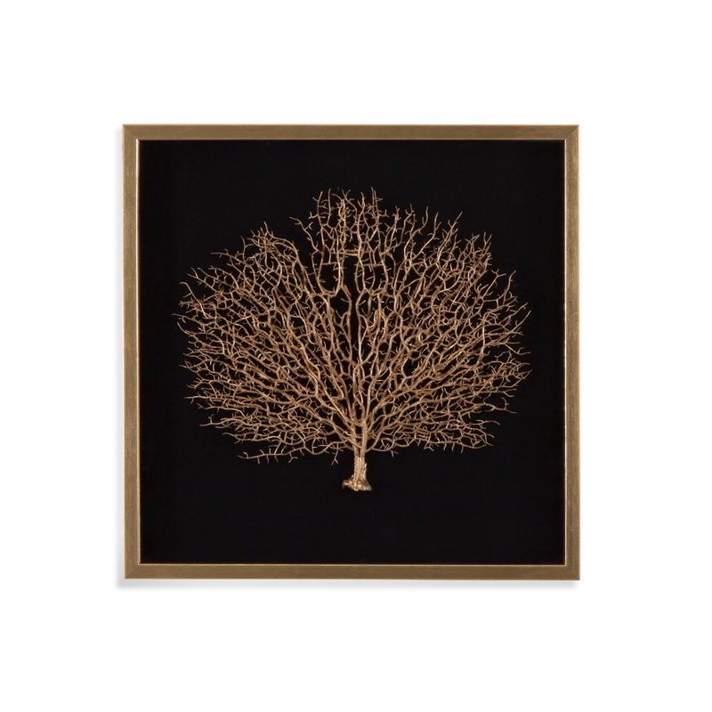 Silouette Wall Art – Gold