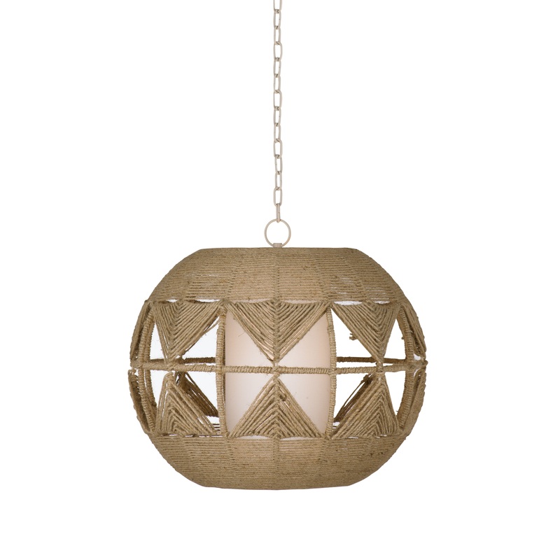 Woven – Pendant Lamp – Light Brown