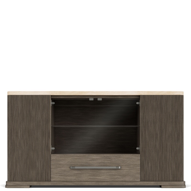 Sariel – Stone Top Server – Dark Brown