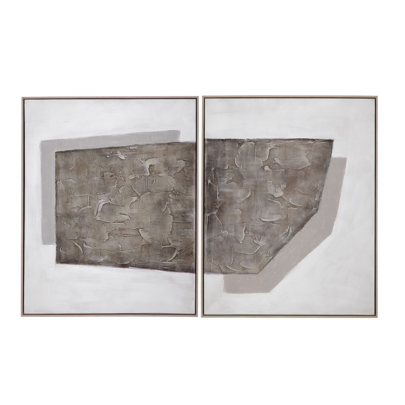 Savannah Canvas Art (Set of 2) – Gray