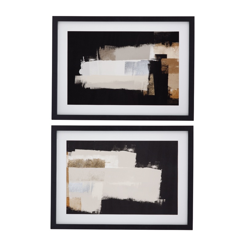 Sumatra Wall Decor (Set of 2) – Black