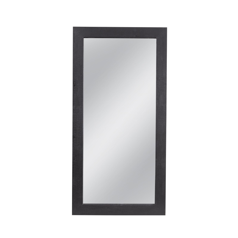 Timely – Floor Mirror – Black