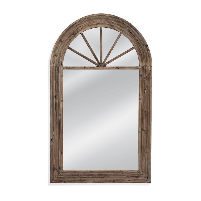 View – Floor Mirror – Brown