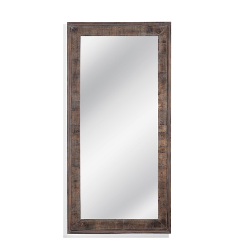Zip – Floor Mirror – Dark Brown