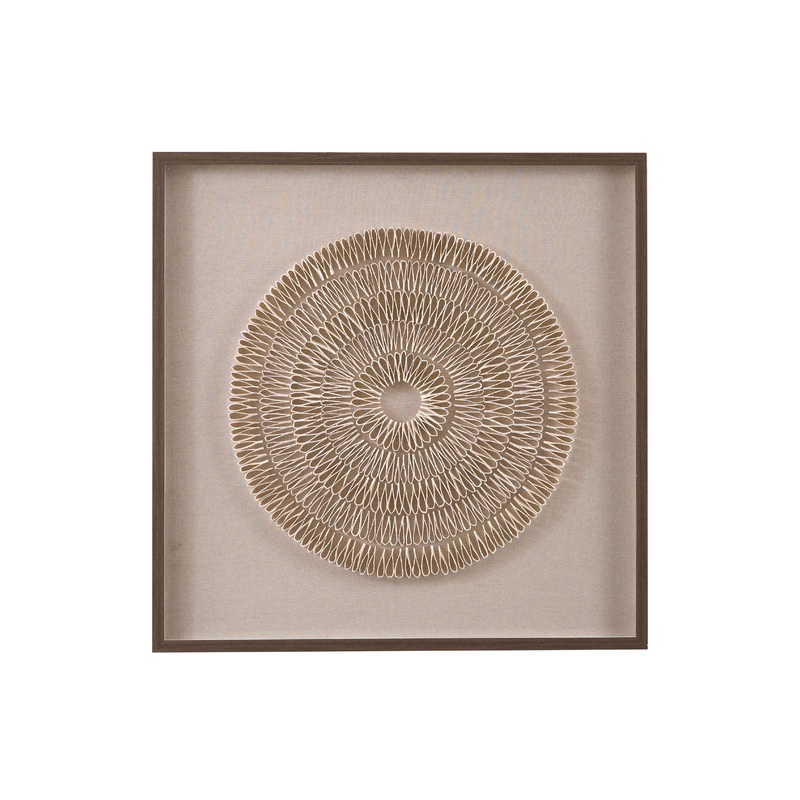 Vesica Wall Art – Beige