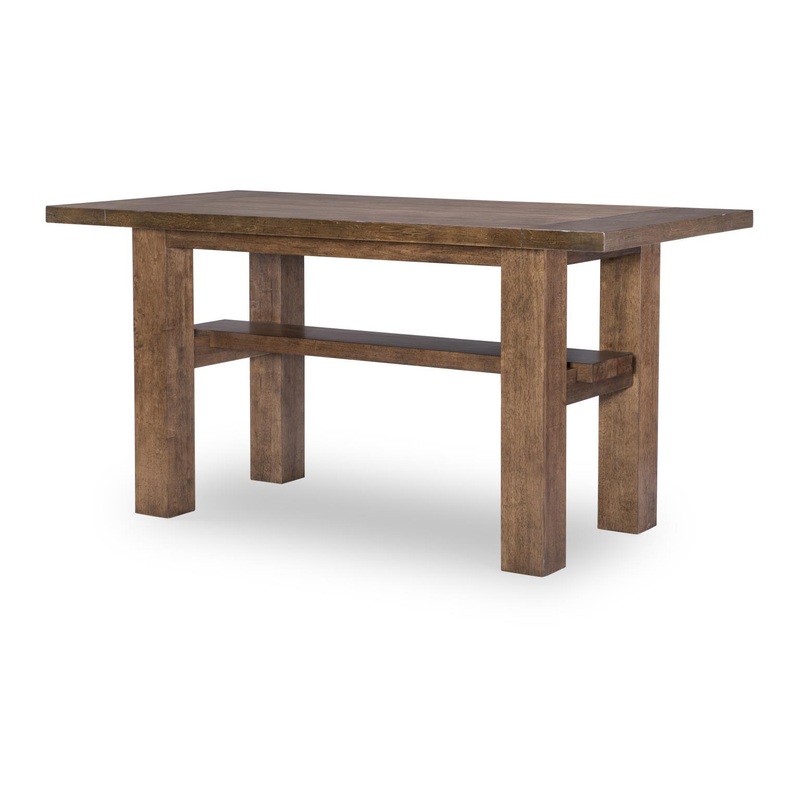 Artisan’s Place – Counter Height Dining Table – Vintage Pine Ironwood