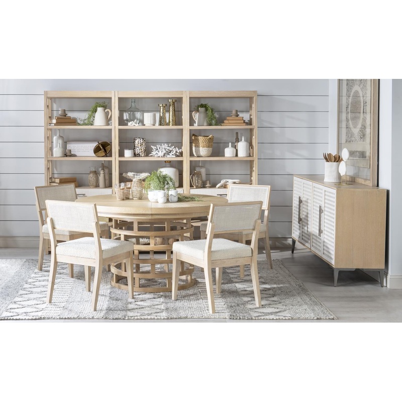 Biscayne – Round Table – Malabar With Alabaster Fronts