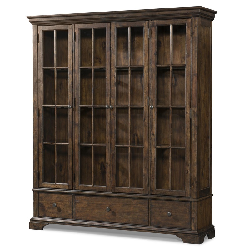 Trisha Yearwood Home – Complete Monticello Display China Cabinet – Coffee