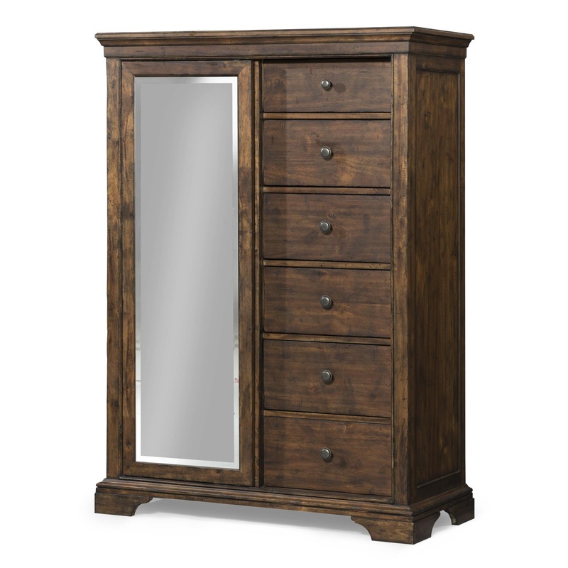 Trisha Yearwood Home – Tulsa Door Chest 6 Drawers – Coffee