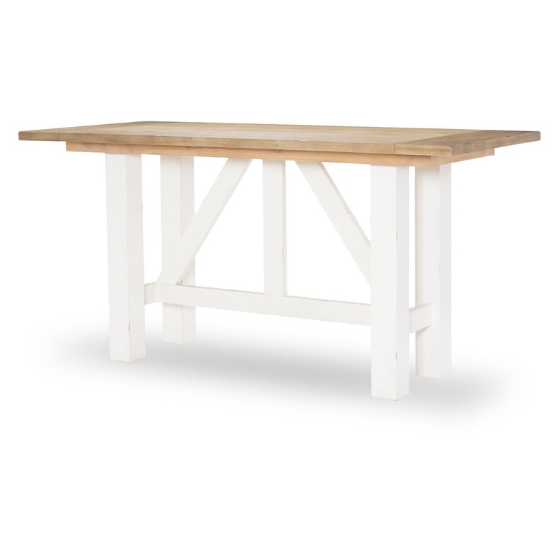 XXX’s And OOO’s – Counter Height Dining Table – Amber And Cotton