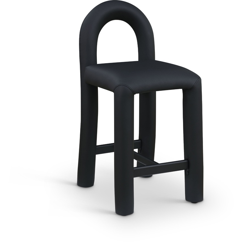 Amari – Faux Leather Stool