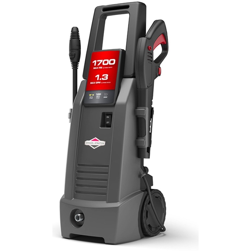 Briggs & Stratton – 1700 PSI Electric Pressure Washer – Dark Gray