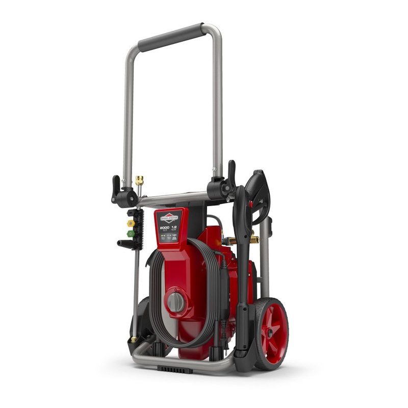 Briggs & Stratton – 2000 PSI Electric Pressure Washer – Red