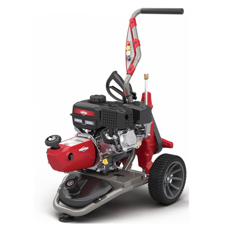 Briggs & Stratton – 3200 PSI Gas Pressure Washer With Control Touch – Red