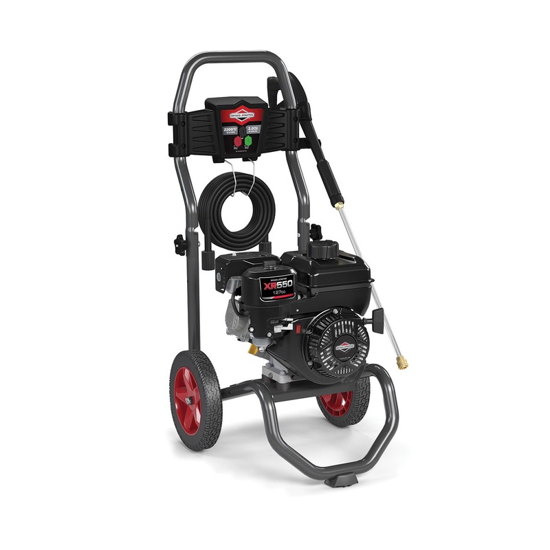 Briggs & Stratton – Gas Pressure Washer 2200 PSI, Axial Pump, 25′ Hose – Black