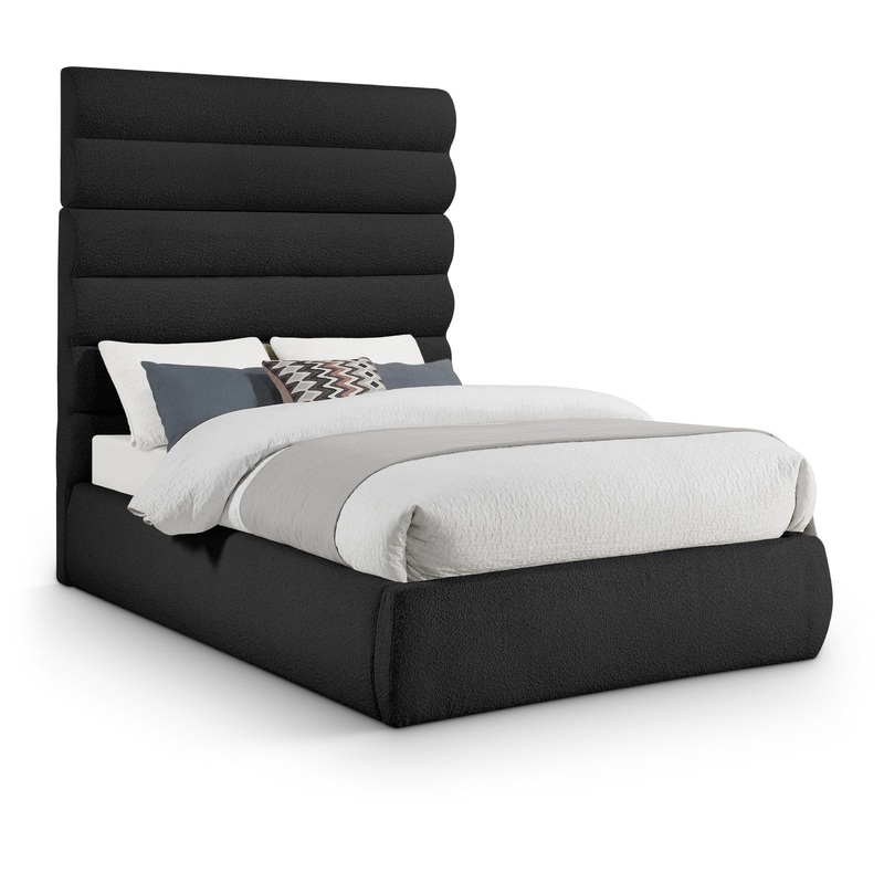 Adam – Boucle Fabric Bed With 70.5″ Headboard