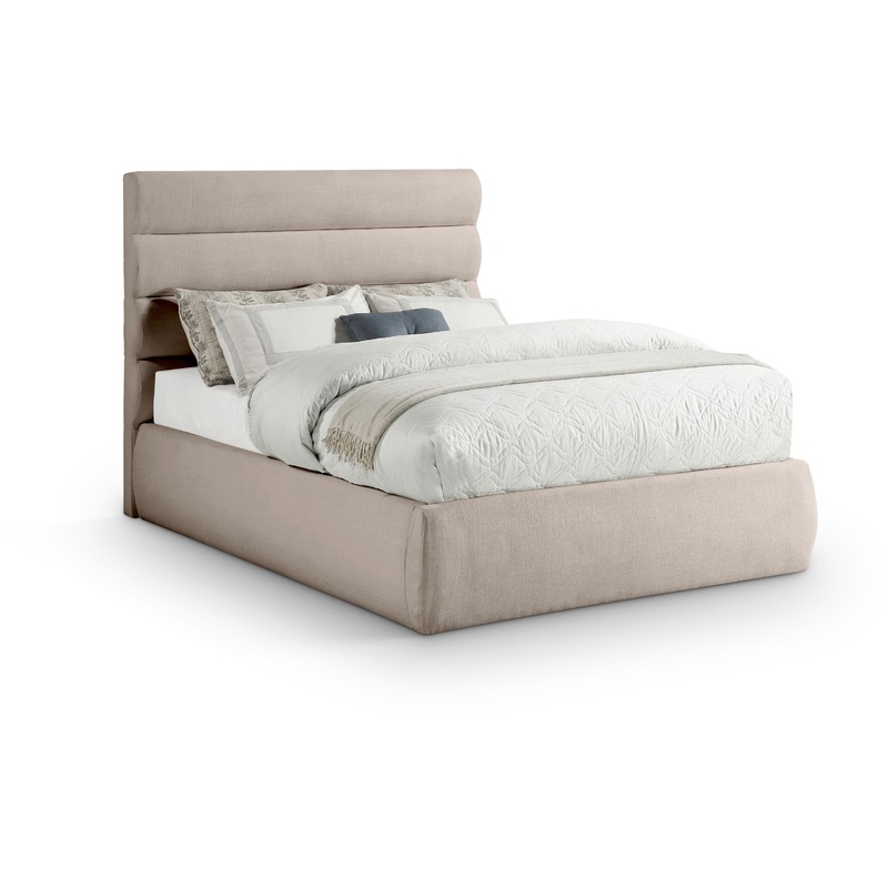 Adam – Linen Fabric Bed With 52″ Headboard