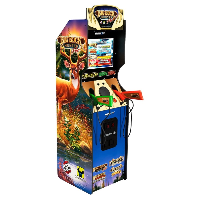 Arcade 1UP – Big Buck Hunter Deluxe Arcade – Blue / Light Brown