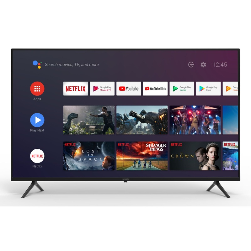 Skyworth – 70″ UC6200 Series 4K Android Smart TV – Black