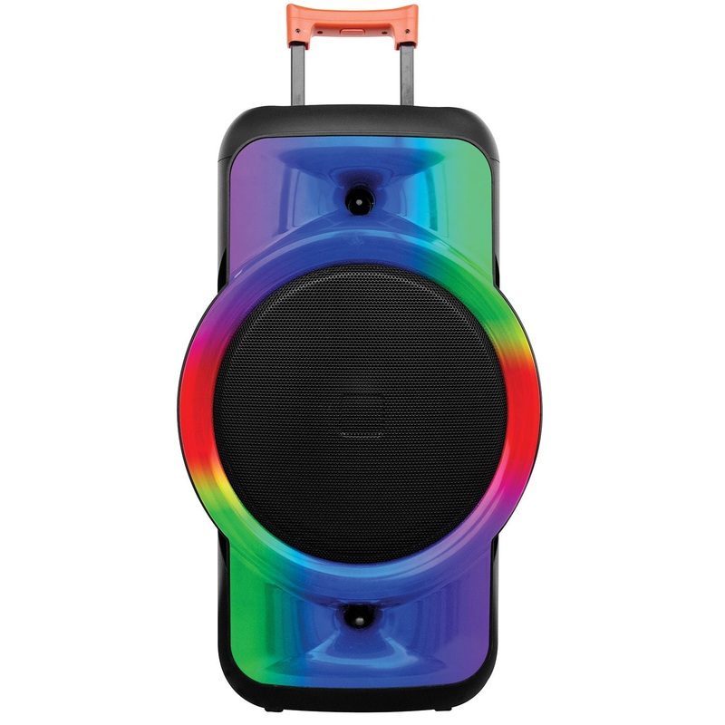 Alien Pro – Lava 12″ Portable Bluetooth Speaker, RGB Lighting – Black