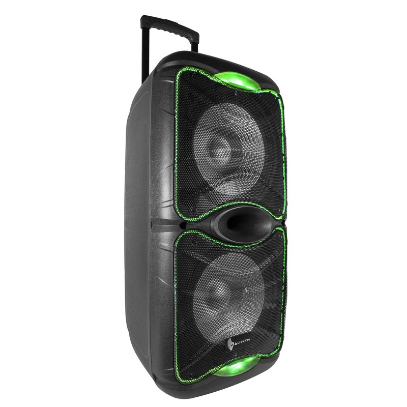 AlienPro – Cyclone II 12″ Bluetooth Speaker – Black