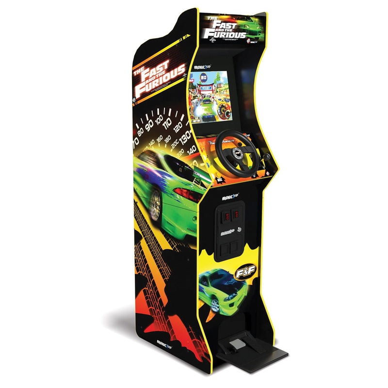 Arcade 1UP – Fast & Furious Arcade – Green / Yellow