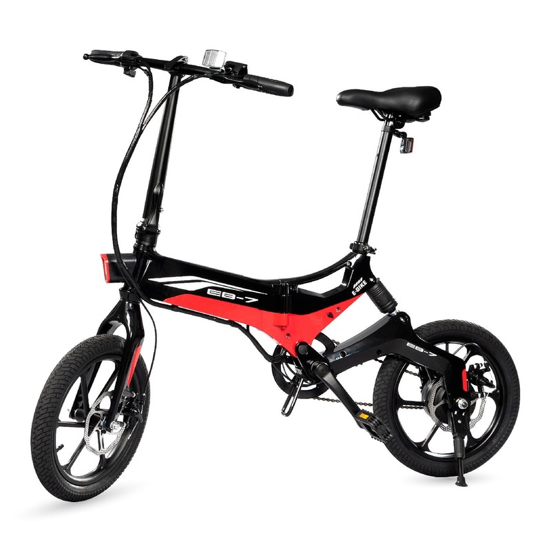 Swagtron – EB7 Elite Commuter Electric Bike – Black