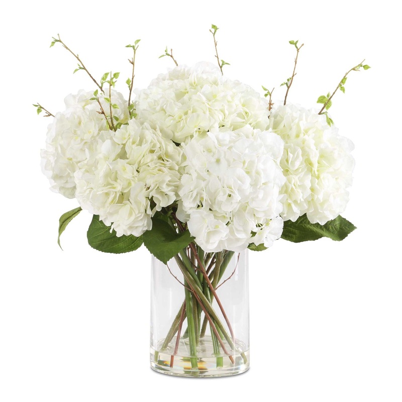 Anastasia Hydrangea – Centerpiece – White