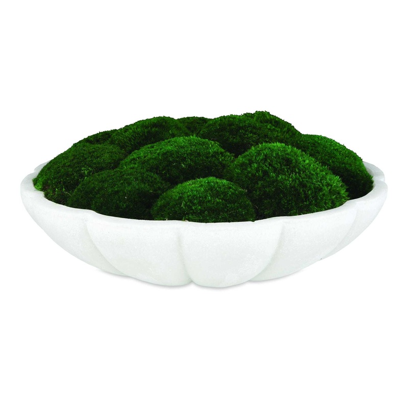 Awaken Moss – Centerpiece – Green / White