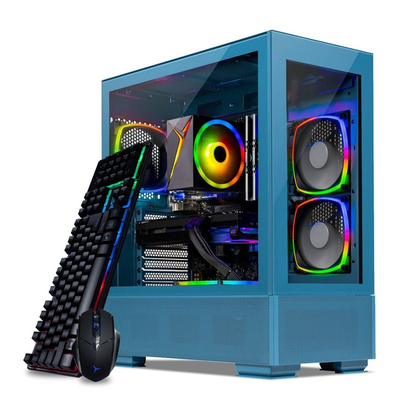 Skytech Gaming – Azure 2, i5-13400F, 16 GB RAM, 1TB SSD, ARC A750 – Blue
