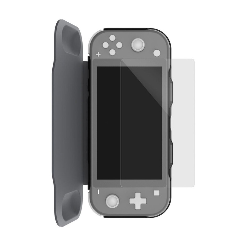 Surge – Flipcase For Switch Lite With Screen Protector – Gray