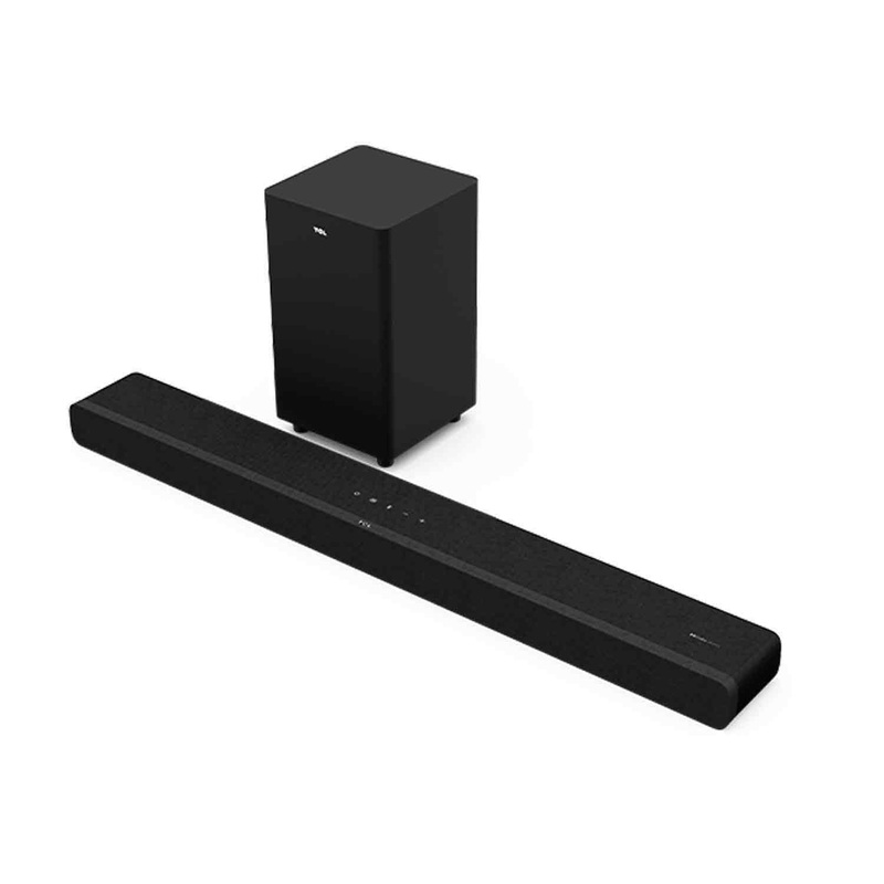 TCL, 2.1.2 Channel Dolby Atmos Soundbar With Wireless Sub – Black