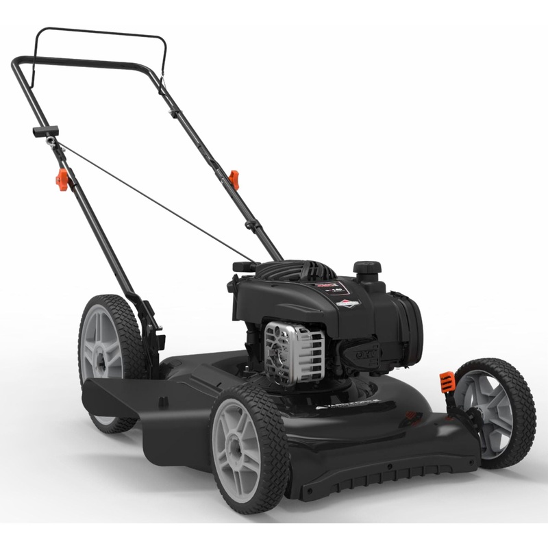 Yard Force – 22″ 2-In-1 Gas Mower – Black