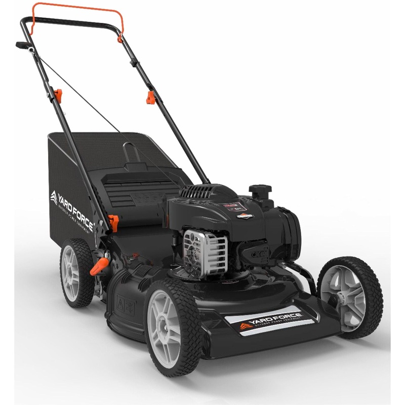 Yard Force – 22″ 3-In-1 Gas Mower – Black