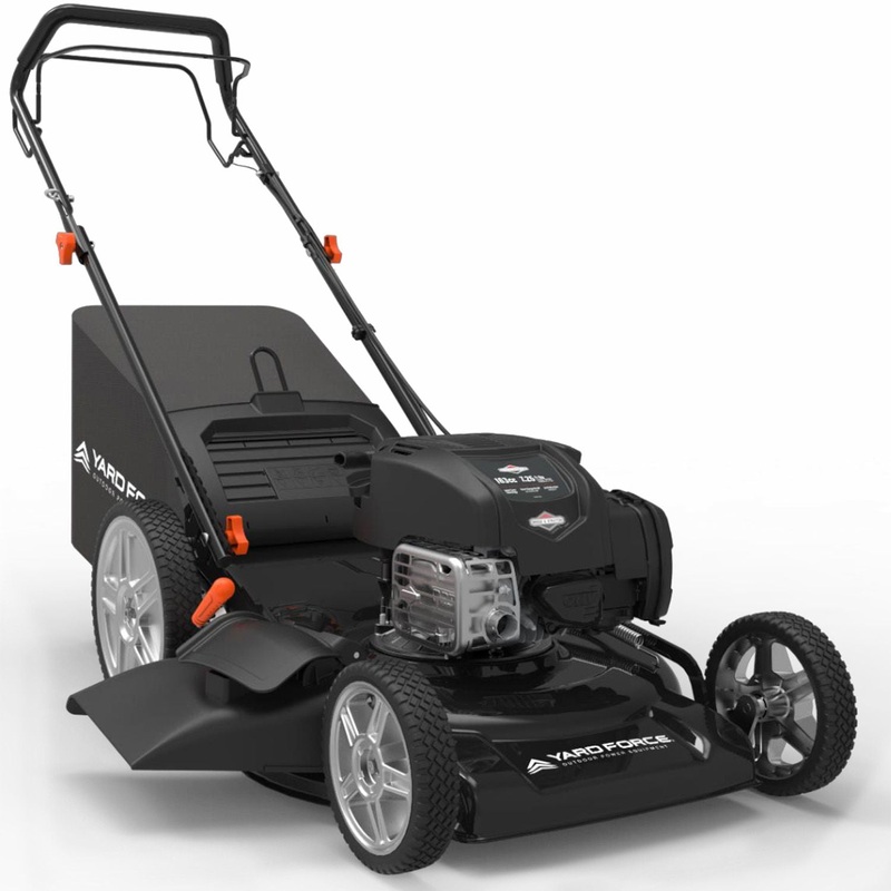 Yard Force – 22″ 3-In-1 Self-Propelled Gas Mower – Black