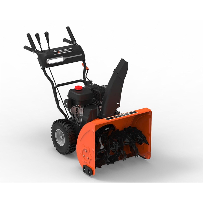 Yard Force – 24″ Gas Dual Stage Snowblower – Orange