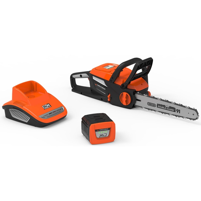 Yard Force – 60V Lithium-Ion Chainsaw – Orange