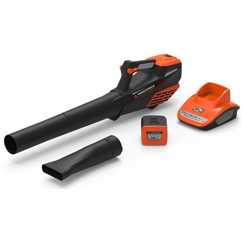 Yard Force – 60V Lithium-Ion Leaf Blower – Orange