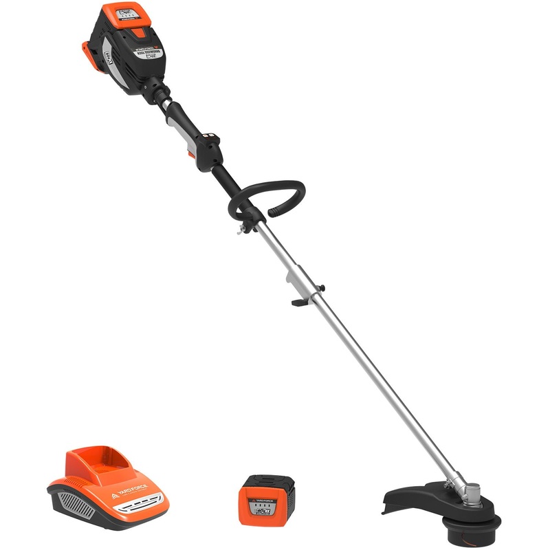 Yard Force – 60V Lithium-Ion Line Trimmer – Orange