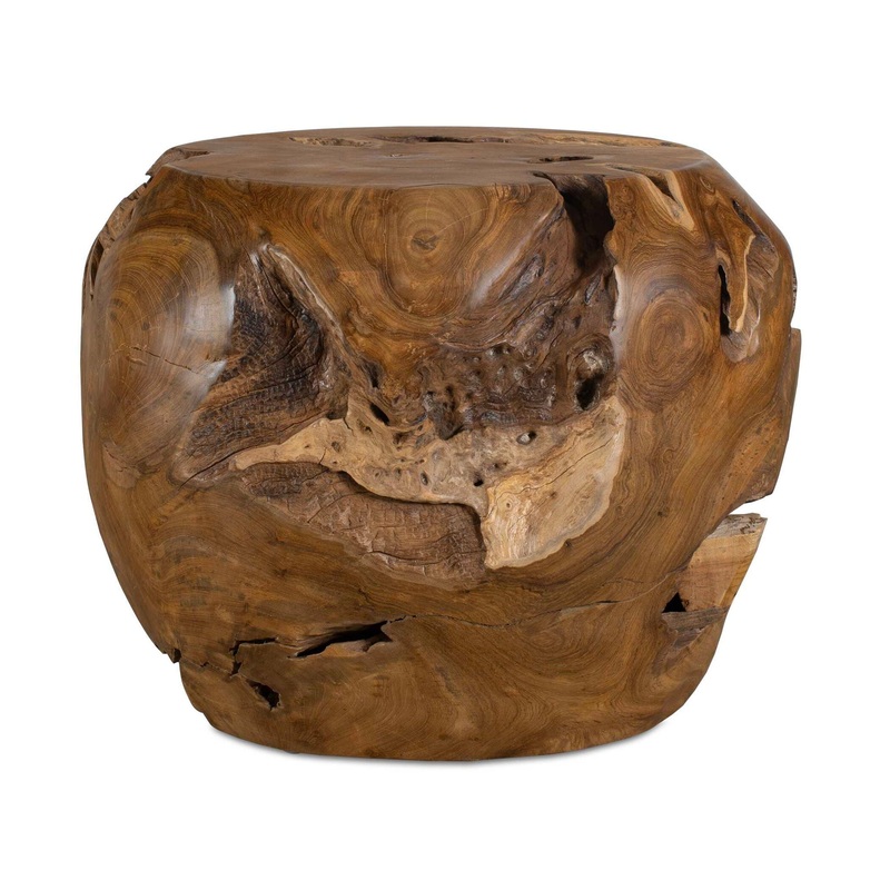 Sola – Outdoor Side Table – Brown / Woodtone